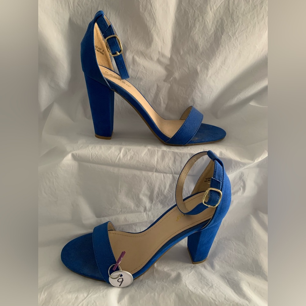 Electric Blue Heels